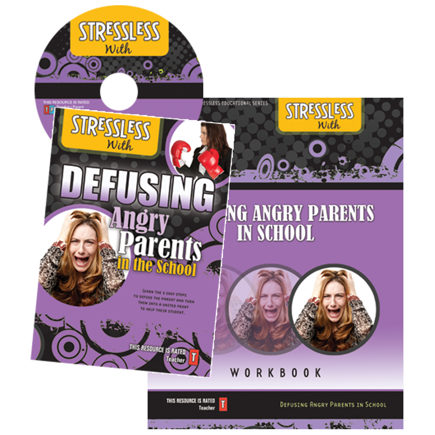 StressLess with Defusing Parents Teacher and Faculty Video Program to Handle and Defuse Challenging Angry Parents in your School or Non-Profit