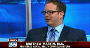 Matthew Martin Fox 35 Matthew Martin, M.S. Communicator Coach Counselor Total Life Counseling Center Male Therapist