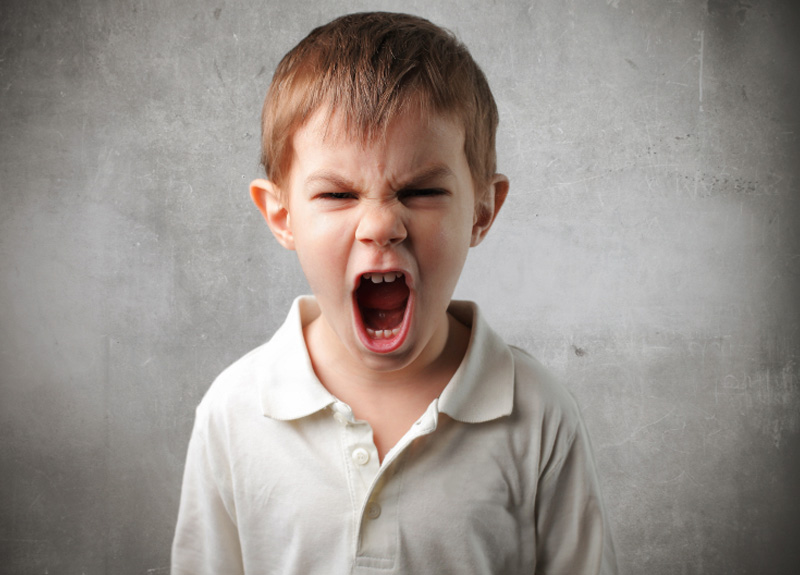 angry child