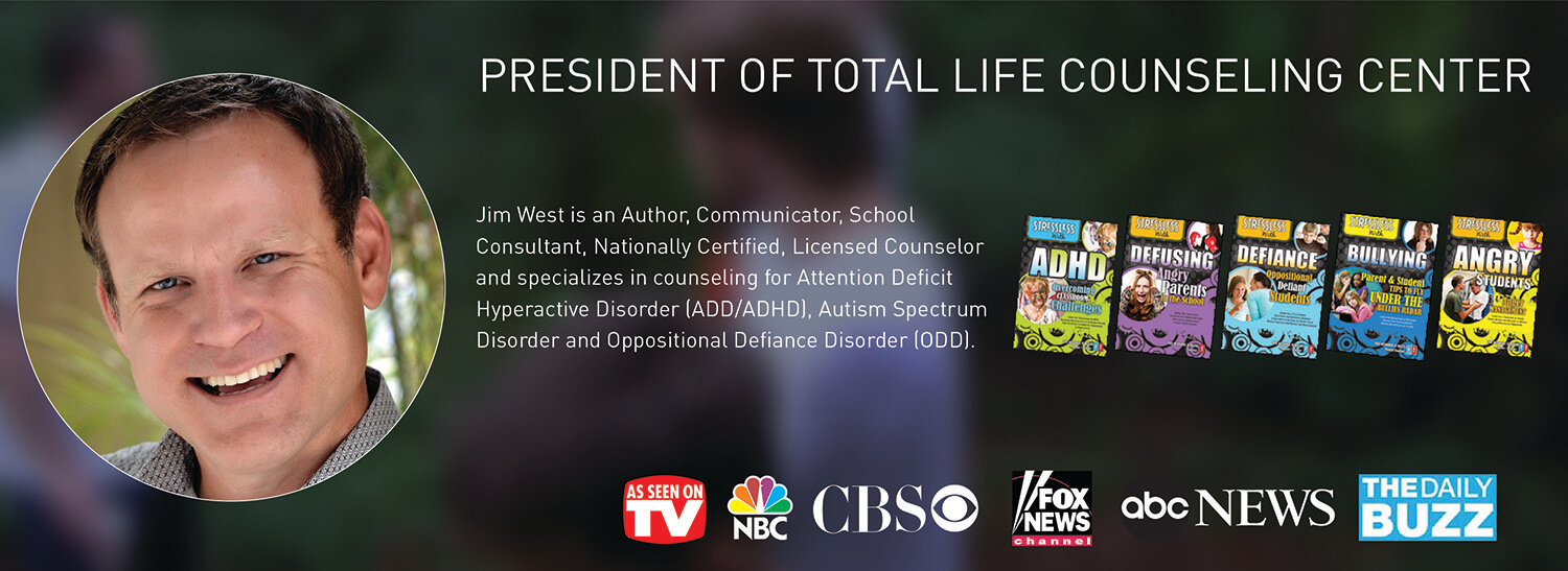 Jim West Jim West Orlando Male Counselor Guest Speaker ADHD Defiance Counselor Expert Author