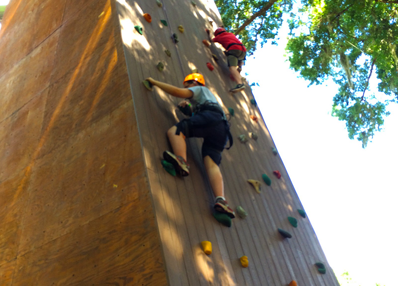 rock-climbing-camp-orlando social skills leadership therapy counseling orlando