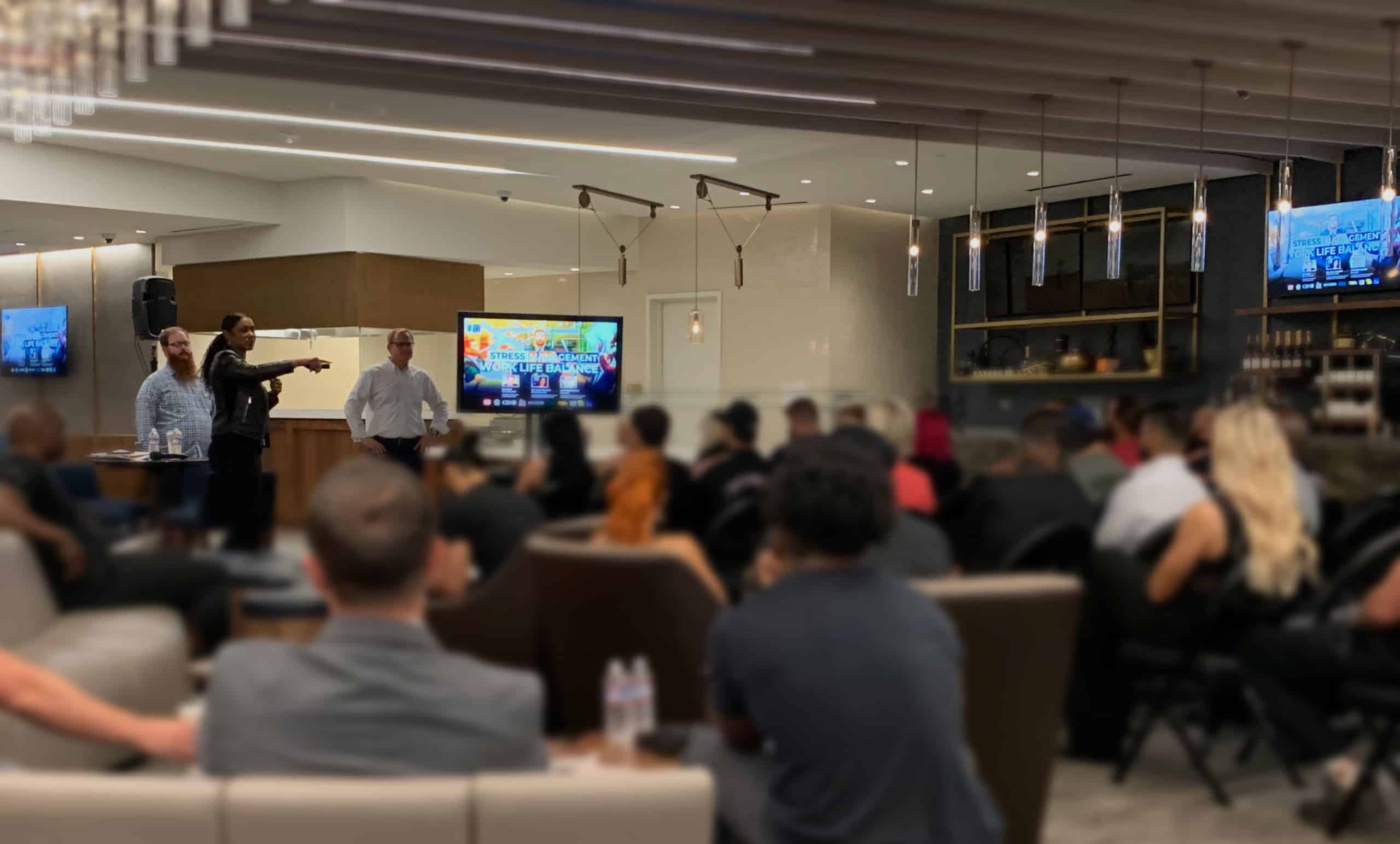 Athletic organization speaking engagements Licensed Mental Health Counselor Presenter Guest Speaker WWE San Francisco Chase Center