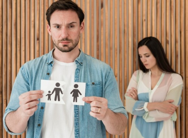 A couple dealing with separation 