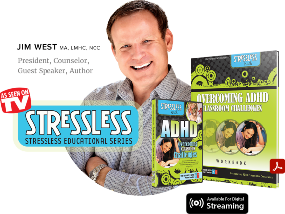 Product Photo: StressLess with Overcoming ADHD Classroom Challenges Video Series and Workbook