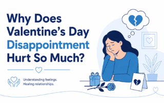 Cover image for why does valentine's day disappointment hurt so much