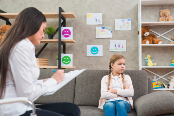 Lake Mary Play therapist helping an angry child with Total Life Counseling Center