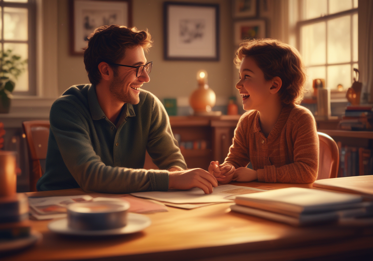 Parent working with defiant child by using tips from Total Life Counseling.