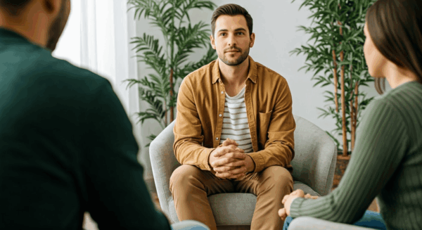 Counseling session with couple Counseling session with couple