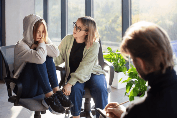 Authentic group therapy meeting. Authentic group therapy meeting.