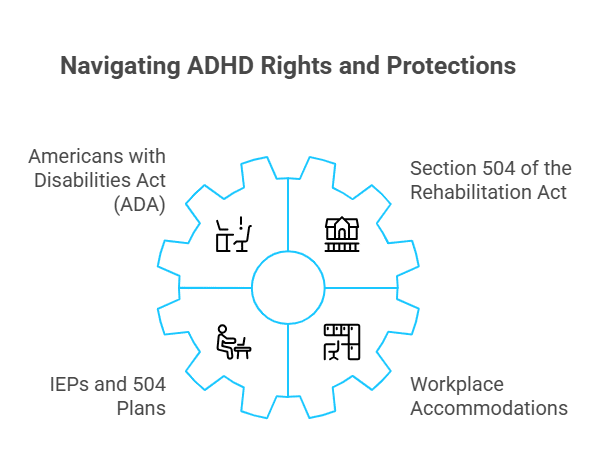 Infographic of What Rights and Protections Do You Have If You Have ADHD - Total Life Counseling for Children, Teens, Adolescents and Adults in Orlando Winter Park Clermont Lake Mary and Central Florida - Total Life Counseling for Children, Teens, Adolescents and Adults in Orlando Winter Park Clermont Lake Mary and Central Florida Infographic of What Rights and Protections Do You Have If You Have ADHD