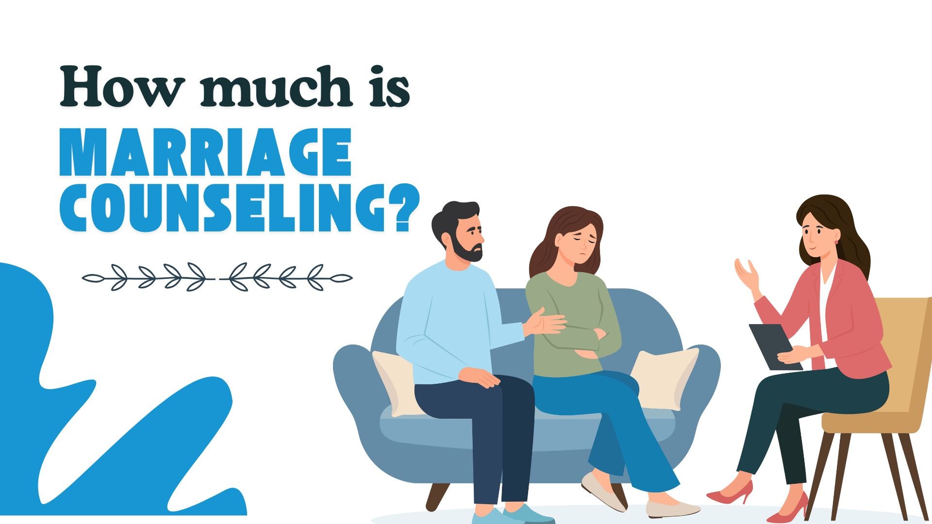 A couple undergoing marriage counseling