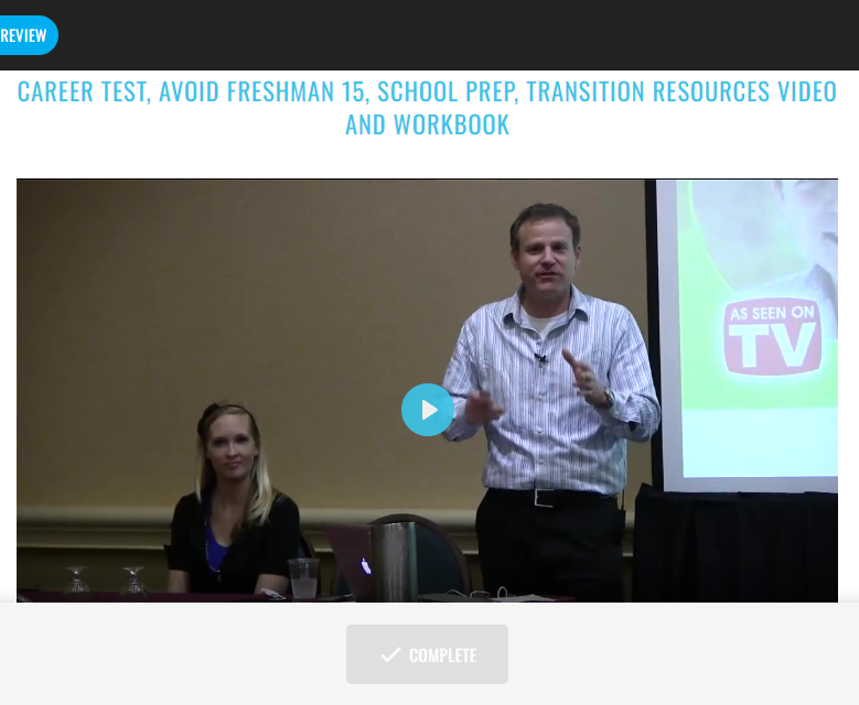 College Transition College Transitions Masterclass