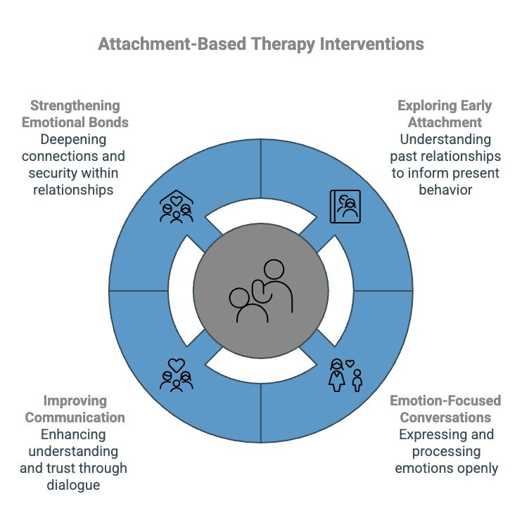 Infographics on Attachment-Based Therapy Interventions