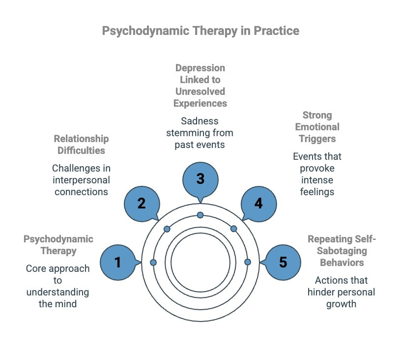 Infographics on Psychodynamic Therapy in Practice - Total Life Counseling for Children, Teens, Adolescents and Adults in Orlando Winter Park Clermont Lake Mary and Central Florida Infographics on Psychodynamic Therapy in Practice
