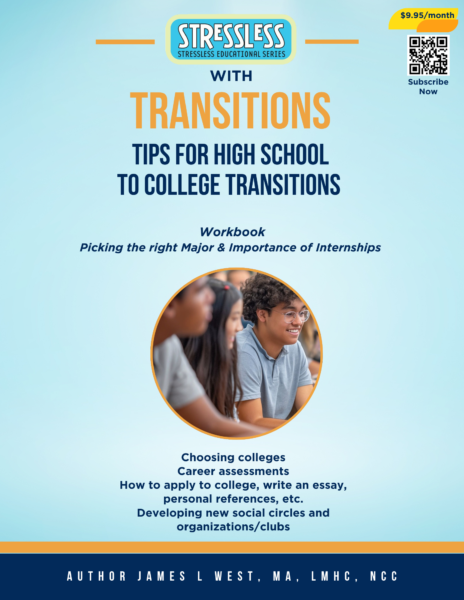8 - Total Life Counseling for Children, Teens, Adolescents and Adults in Orlando Winter Park Clermont Lake Mary and Central Florida Product Photo: StressLess with College Transitions Video Series & Workbook