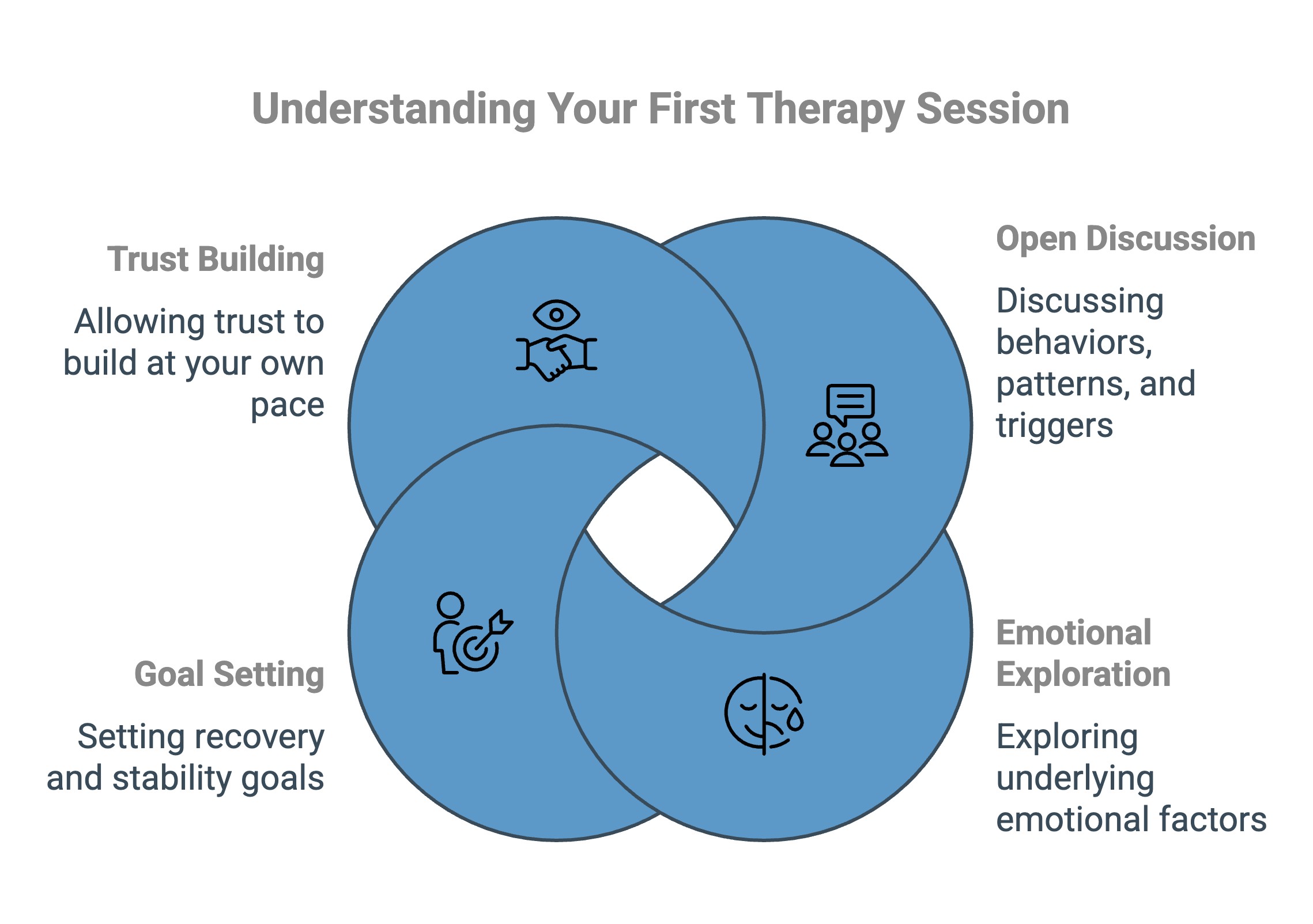 Infographic on Understanding Your First Therapy Session